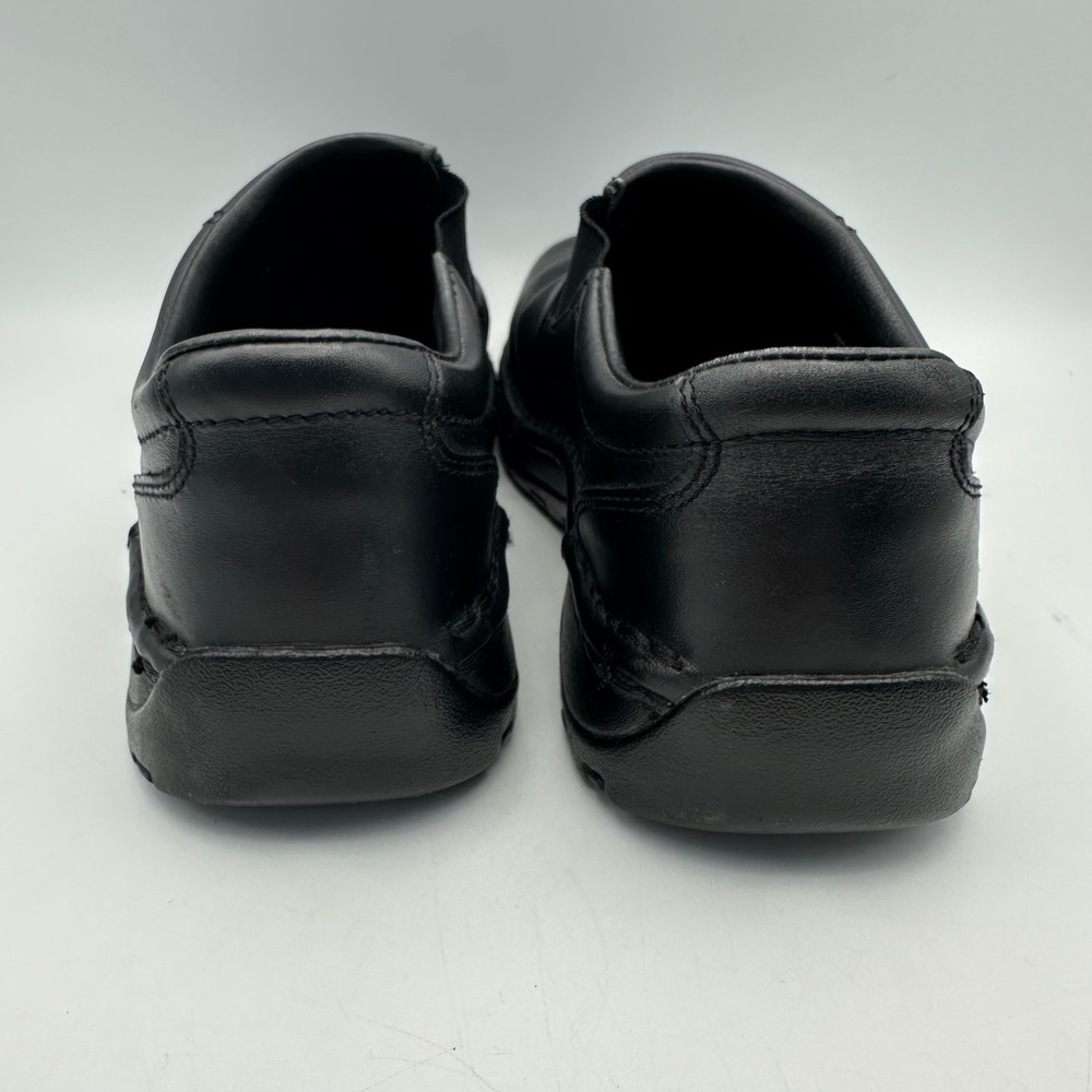 Red Wing Shoes Women's Size 7.5 Black Leather Slip On Slip Resistant Work Clogs - Picture 4 of 9